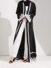 Modest Fashion Cardigan Indian Modern Arabic Islam Maxi Dresses Muslim Abaya