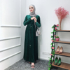 Simple Women Muslim Dubai Ladies Manufacture Pray Dresses Maxi Dresses Islamic Abaya
